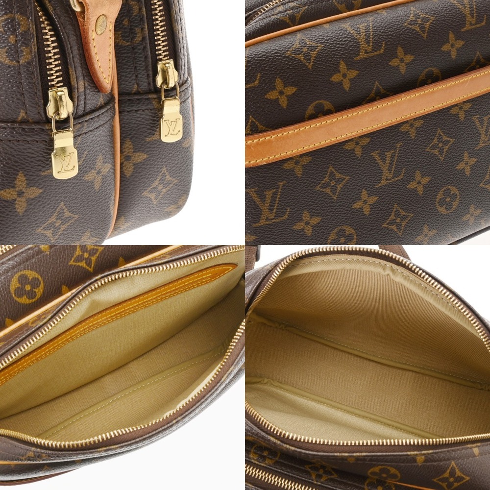Louis Vuitton Brown Bag Canvas Reporter Monogram Shoulder - Picture 9 of 10